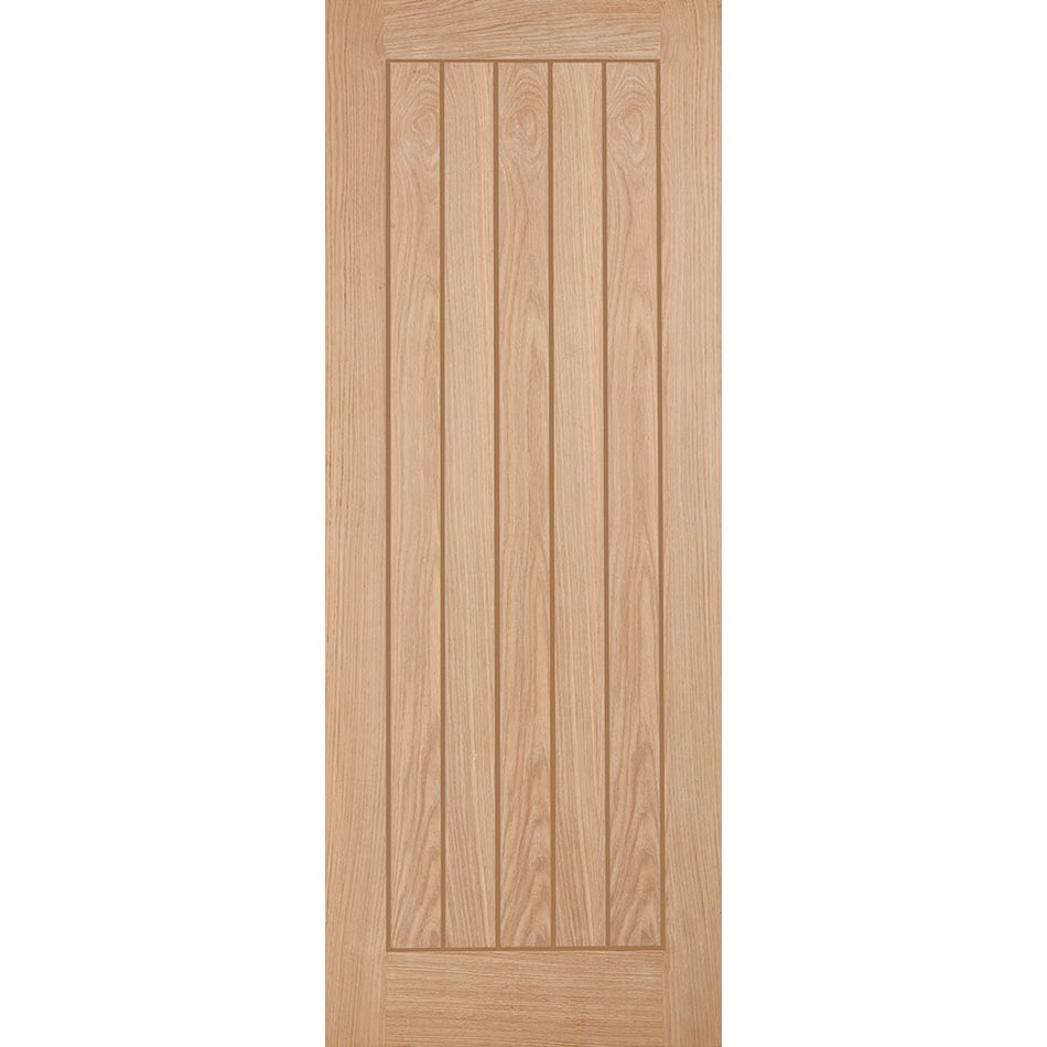 Belize Oak Fire Door Pair - 1/2 Hour Fire Rated