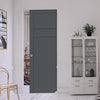 Bespoke Handmade Eco-Urban Orkney 3 Panel Single Absolute Evokit Pocket Door DD6403 - Colour Options
