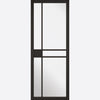 Black colour interior door from LPD Joinery