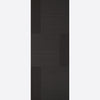Bespoke Seis Charcoal Black Flush Fire Door - 1/2 Hour Fire Rated - Prefinished