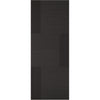 Bespoke Seis Charcoal Black Flush Single Frameless Pocket Door - Prefinished