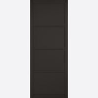 Soho 4 Panel Black Painted Internal Door - Prefinished – Direct Doors
