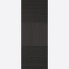 Bespoke Tres Charcoal Black Flush Fire Door - 1/2 Hour Fire Rated - Prefinished