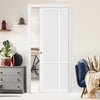 Handmade Eco-Urban® Bronx 4 Panel Single Evokit Pocket Door DD6315 - Colour & Size Options