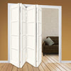 Four Folding Door & Frame Kit - Eco-Urban® Brooklyn 4 Panel DD6204P 4+0 - Colour & Size Options