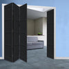 Four Folding Door & Frame Kit - Eco-Urban® Brooklyn 4 Panel DD6204P 3+1 - Colour & Size Options