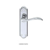 DL191 Madrid Lever Latch Door Handles - 3 Finishes