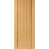 Chartwell Oak Absolute Evokit Double Pocket Door Detail - Prefinished