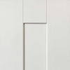 Axis Panelled Absolute Evokit Double Pocket Door Detail - White Primed