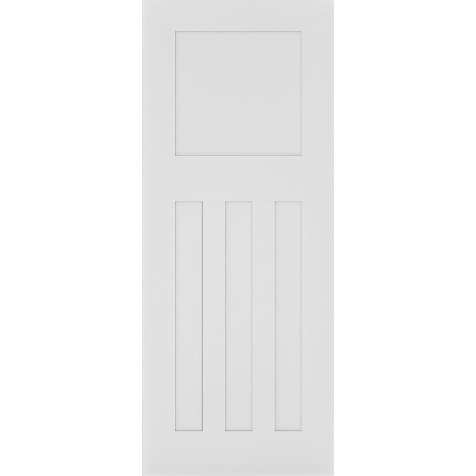 Bespoke Cambridge White Primed Period Internal Door