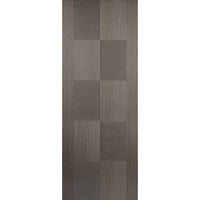 Bespoke Apollo Chocolate Grey Flush Single Frameless Pocket Door Detail - Prefinished