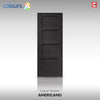 Prefinished Bespoke Colonial Oak 6 Panel Door Pair - No Raised Mouldings - Choose Your Colour