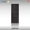 Prefinished Bespoke Calabria Oak Glazed Door Pair - Choose Your Colour