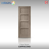 Prefinished Bespoke Shaker Oak 4L Glazed Door Pair - Choose Your Colour