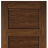 Coventry Walnut Shaker Style Absolute Evokit Single Pocket Door Detail - Prefinished
