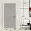 Colorado 6 Panel Solid Wood Internal Door UK Made DD6436 - Eco-Urban® Mist Grey Premium Primed