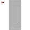 Handmade Eco-Urban® Morningside 5 Panel Double Evokit Pocket Door DD6437 - Colour & Size Options