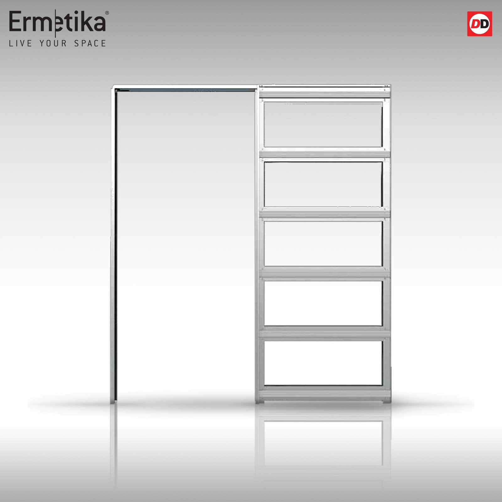 Image of Evokit Absolute frameless door cassette