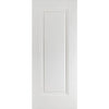 Saturn Tubular Stainless Steel Sliding Track & Eindhoven 1 Panel Door - Primed