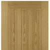 Ely Oak Absolute Evokit Single Pocket Door Detail - Prefinished