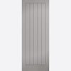 Modern panel grey interior door