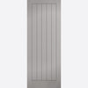 Modern panel grey interior door