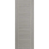 Laminates Lava Painted Absolute Evokit Double Pocket Door Detail - Prefinished