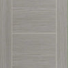 Laminates Lava Painted Absolute Evokit Double Pocket Door Detail - Prefinished
