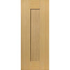 Axis Shaker Oak Panelled Double Evokit Pocket Door Detail - Prefinished