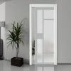 Handmade Eco-Urban® Jura 5 Pane 1 Panel Single Evokit Pocket Door DD6431SG Frosted Glass - Colour & Size Options