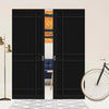 Handmade Eco-Urban® Leith 9 Panel Double Absolute Evokit Pocket Door DD6316 - Colour & Size Options