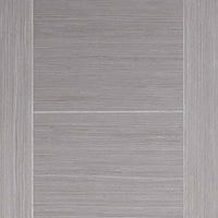 Bespoke Light Grey Vancouver Single Frameless Pocket Door Detail - Prefinished