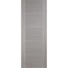 Bespoke Light Grey Vancouver Double Frameless Pocket Door Detail - Prefinished