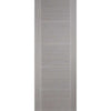 Bespoke Light Grey Vancouver Single Frameless Pocket Door Detail - Prefinished