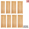 Lincoln 3 Panel Oak Internal Door