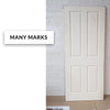 OUTLET - Cadeby Panel Internal Door - White Primed - Many Marks
