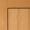 Clementine Oak Absolute Evokit Double Pocket Door Detail - Prefinished