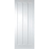 Kielder Lightly Grained Internal PVC Door Pair