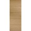 Bespoke Lille Oak Flush Single Frameless Pocket Door Detail - Prefinished