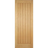 Mexicano Oak Evokit Pocket Fire Door Detail - Vertical Lining - 30 Minute Fire Rated - Prefinished