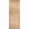 Bespoke Sofia Oak Flush Double Frameless Pocket Door Detail - Prefinished