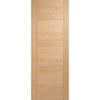 Bespoke Vancouver Oak 5P Style Flush Single Frameless Pocket Door Detail - Prefinished