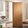 Verona Oak Flush Door - Prefinished