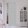 Handmade Eco-Urban® Oslo 7 Panel Single Absolute Evokit Pocket Door DD6400 - Colour & Size Options