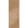 Perugia Oak Panel Absolute Evokit Double Pocket Door - Prefinished