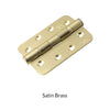 102x76mm Grade 13 Hinge - Radius Corners - Suits Fire Doors - Price Per Hinge - Six Finishes Available