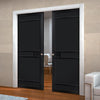 Handmade Eco-Urban Sheffield 5 Panel Double Evokit Pocket Door DD6312 - Colour & Size Options
