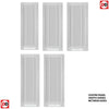 Simpli Internal Door Set - Worcester 3 Panel Door - White Primed