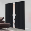 Handmade Eco-Urban® Skye 4 Panel Double Absolute Evokit Pocket Door DD6435 - Colour & Size Options