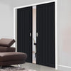 Bespoke Handmade Eco-Urban® Skye 4 Panel Double Evokit Pocket Door DD6435 - Colour Options